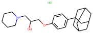 1-[4-(1-Adamantyl)phenoxy]-3-piperidin-1-ylpropan-2-ol hydrochloride