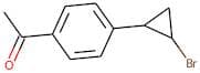 1-[4-(2-bromocyclopropyl)phenyl]ethan-1-one