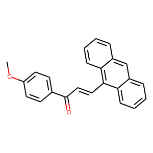 3-(9-anthryl)-1-(4-methoxyphenyl)prop-2-en-1-one