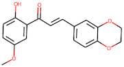 3-(2,3-dihydro-1,4-benzodioxin-6-yl)-1-(2-hydroxy-5-methoxyphenyl)prop-2-en-1-one