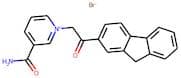 3-(aminocarbonyl)-1-[2-(9H-2-fluorenyl)-2-oxoethyl]pyridinium bromide