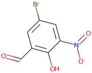 5-Bromo-2-hydroxy-3-nitrobenzaldehyde