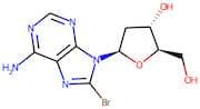 5-(6-amino-8-bromo-9H-purin-9-yl)-2-(hydroxymethyl)tetrahydrofuran-3-ol