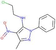 N5-(2-chloroethyl)-3-methyl-4-nitro-1-phenyl-1H-pyrazol-5-amine