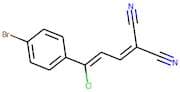 2-[3-(4-bromophenyl)-3-chloroprop-2-enylidene]malononitrile