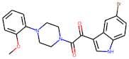 1-(5-Bromo-1H-indol-3-yl)-2-[4-(2-methoxyphenyl)piperazino]ethane-1,2-dione