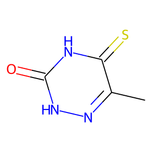 6-methyl-5-thioxo-2,3,4,5-tetrahydro-1,2,4-triazin-3-one