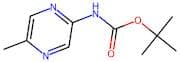 2-Amino-5-methylpyrazine, N-BOC protected