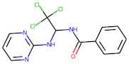 N1-[2,2,2-trichloro-1-(2-pyrimidinylamino)ethyl]benzamide