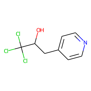 1,1,1-trichloro-3-(4-pyridyl)propan-2-ol