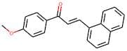 1-(4-methoxyphenyl)-3-(1-naphthyl)prop-2-en-1-one