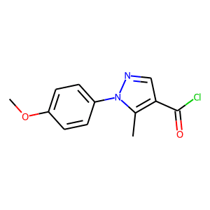 1-(4-Methoxyphenyl)-5-methyl-1H-pyrazole-4-carbonyl chloride