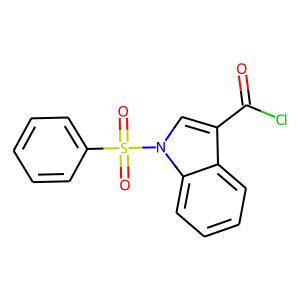 1-(Phenylsulphonyl)-1H-indole-3-carbonyl chloride