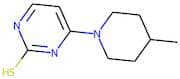 4-(4-Methylpiperidin-1-yl)pyrimidine-2-thiol