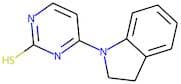 4-Indolin-1-ylpyrimidine-2-thiol