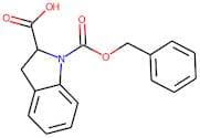 1-[(Benzyloxy)carbonyl]indoline-2-carboxylic acid