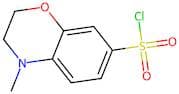 3,4-Dihydro-4-methyl-2H-1,4-benzoxazine-7-sulphonyl chloride