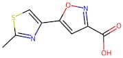 5-(2-Methyl-1,3-thiazol-4-yl)isoxazole-3-carboxylic acid