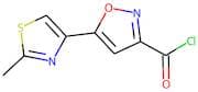 5-(2-methyl-1,3-thiazol-4-yl)-3-isoxazolecarbonyl chloride