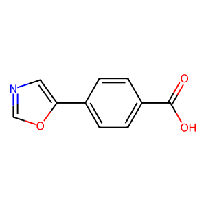 4-(1,3-Oxazol-5-yl)benzoic acid