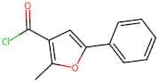 2-Methyl-5-phenylfuran-3-carbonyl chloride