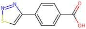 4-(1,2,3-Thiadiazol-4-yl)benzoic acid