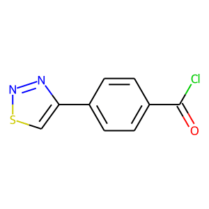 4-(1,2,3-Thiadiazol-4-yl)benzoyl chloride
