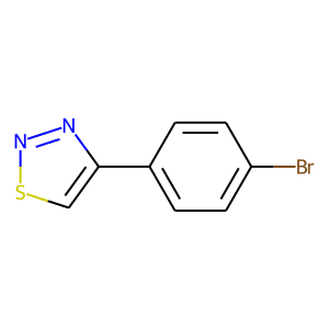 4-(4-Bromophenyl)-1,2,3-thiadiazole