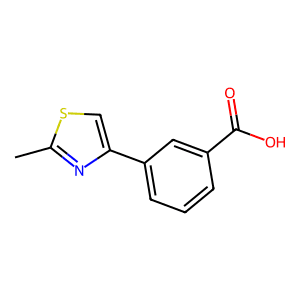 3-(2-Methyl-1,3-thiazol-4-yl)benzoic acid
