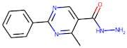 4-methyl-2-phenyl-5-pyrimidinecarbohydrazide