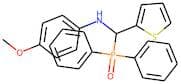 N1-[(diphenylphosphoryl)(2-thienyl)methyl]-4-methoxyaniline