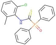 N-(2-chloro-6-methylphenyl)oxo(diphenyl)phosphoranecarbothioamide