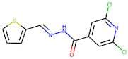 N'4-(2-Thienylmethylidene)-2,6-dichloropyridine-4-carbohydrazide