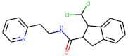N2-[2-(2-pyridyl)ethyl]-1-(dichloromethyl)indane-2-carboxamide