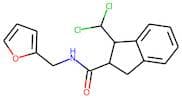 N2-(2-Furylmethyl)-1-(dichloromethyl)indane-2-carboxamide