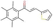1-(2,3,4,5,6-pentamethylphenyl)-3-(2-thienyl)prop-2-en-1-one
