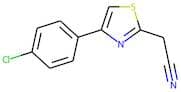 2-[4-(4-chlorophenyl)-1,3-thiazol-2-yl]acetonitrile
