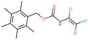 2,3,4,5,6-pentamethylbenzyl N-(1,2,2-trichlorovinyl)carbamate