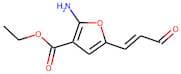 ethyl 2-amino-5-(3-oxoprop-1-enyl)-3-furoate