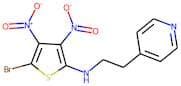 N2-[2-(4-pyridyl)ethyl]-5-bromo-3,4-dinitrothiophen-2-amine