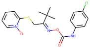 2-{[2-({[(4-chloroanilino)carbonyl]oxy}imino)-3,3-dimethylbutyl]thio}pyridinium-1-olate
