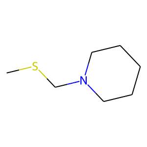 1-[(Methylthio)methyl]piperidine