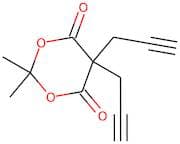 2,2-dimethyl-5,5-diprop-2-ynyl-1,3-dioxane-4,6-dione