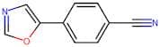 4-(1,3-Oxazol-5-yl)benzonitrile