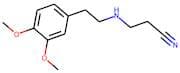 3-[(3,4-dimethoxyphenethyl)amino]propanenitrile