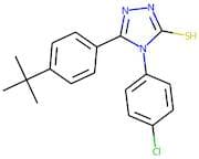 5-(4-tert-Butylphenyl)-4-(4-chlorophenyl)-1,2,4-triazole-3-thiol