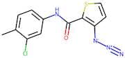 N2-(3-chloro-4-methylphenyl)-3-azidothiophene-2-carboxamide