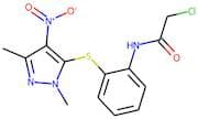 2-Chloro-N-{2-[(1,3-dimethyl-4-nitro-1H-pyrazol-5-yl)thio]phenyl}acetamide
