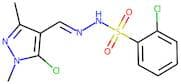 N'1-[(5-chloro-1,3-dimethyl-1H-pyrazol-4-yl)methylidene]-2-chlorobenzene-1-sulphonohydrazide