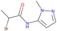 2-bromo-N-(1-methyl-1H-pyrazol-5-yl)propanamide
